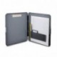 Saunders 00470 Workmate - Carpeta portafolios apertura lateral, 26,5 x 33 cm , color gris