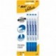 Bic Velleda 1721 Fin Marcador borrado en seco Blister 4 azul