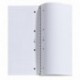 Basicos Mr 4200, Cuaderno A4 con tapa de Polipropileno, 200 Hojas, 5 mm, Rojo