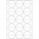 Herma 2279 - Etiquetas para precintar 240 unidades, 32 mm , transparente
