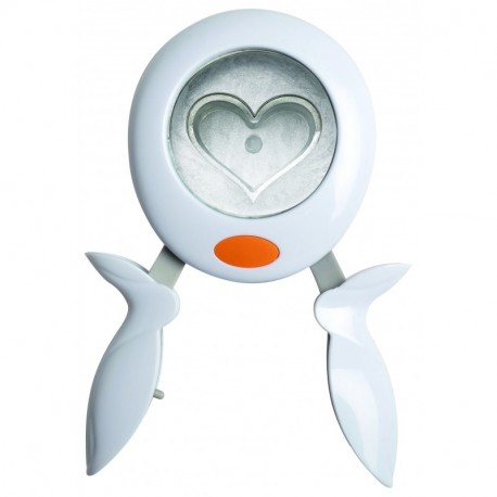 Fiskars Squeeze Punch - Perforadora grande, diseño corazón