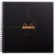 Clairefontaine 119960C - Cuaderno reversible 5x5, 160 páginas, 21 x 21 cm, negro