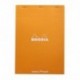 Clairefontaine 18558C - Cuaderno Dot pad, 80 hojas grapadas, A4, naranja, 1 unidad