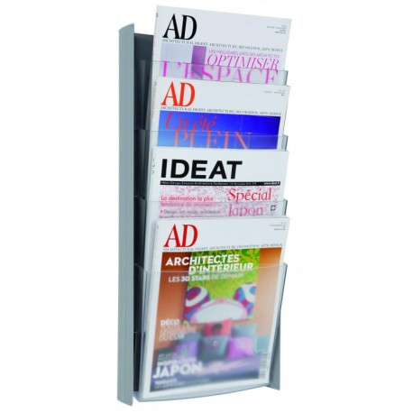 Alba DDPROGM M - Expositor de revistas para pared formato A4 