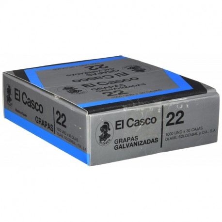 El Casco 1G00221 - Pack de 30 cajas de grapas