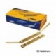 Umec 129394 - Pack de 50 fasteners metálicos, color dorado