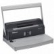 Fellowes Metal 50R - Encuadernadora manual de espiral metálico, uso frecuente, con rodillo insertador eléctrico