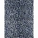 Decopatch papel decorativo 395 x 298 mm estampado de leopardo, 3 unidades, negro
