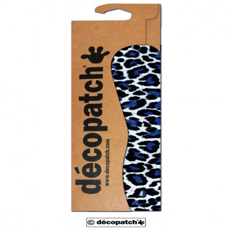 Decopatch papel decorativo 395 x 298 mm estampado de leopardo, 3 unidades, negro
