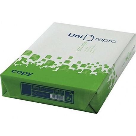 Uni-Repro 49998 - Copy papel multifunción, paquete de 500 hojas, A4, 80 g