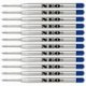Minas de recambio para bolígrafo, alta calidad, Azul, 12 pieza también adecuado para Parker Bolígrafo