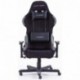 Robas Lund, DX Racer 5 - Silla de escritorio/oficina/ gaming, 74 x 52 x 123-132 cm, madera, con ruedas, altura ajustable, tap