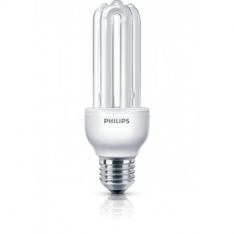 Philips Economy Bombilla de tubo de bajo consumo 8718291216773 energy-saving lamp - Lámpara 18 W, 83 W, De U, E27, 1100 lm, 