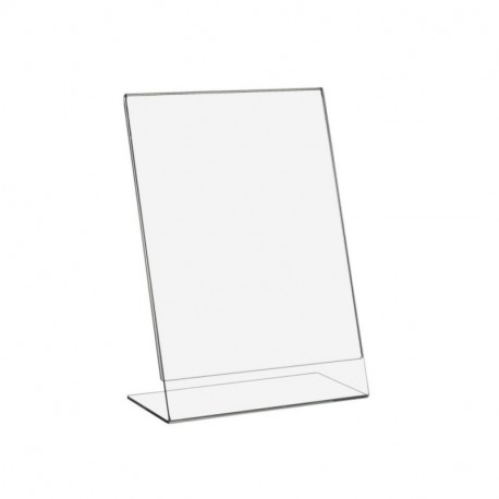 10 pieza DIN A5 L Soporte de/expositor verticales de vidrio acrílico – zeigis®