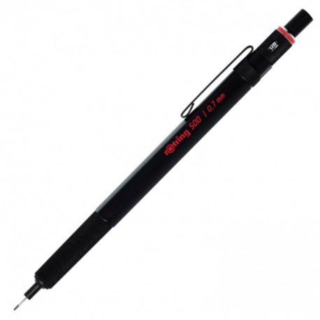 Rotring 500 portaminas de 0,7 mm, cuerpo negro