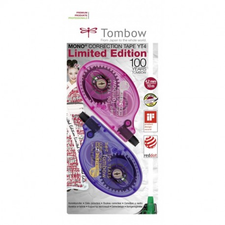 Tombow CTYT41002P - Blíster de 2 cintas correctoras