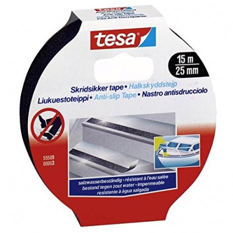 Tesa 55589-00001-00 antideslizante cinta, negro