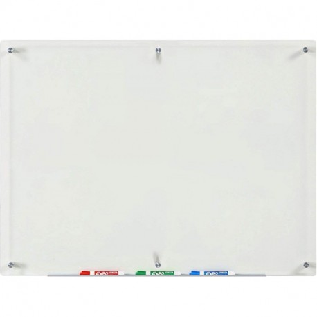 Clear Glass Dry-Erase Board - 31 1/2" x 43 3/8" - 80 cm x 110 cm