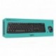 Logitech MK270 - Pack de teclado y ratón 2.4 GHz, inalámbrico, Windows, QWERTY Español , negro