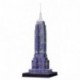 Ravensburger 12566 1- Puzzle 3D Building: Empire State Building Night Edition, Multicolor