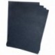 Genie 11187 - Cubierta de cartón A4, 50 unidades, 230 g/m², apta para todas las máquinas de encuadernación , color negro