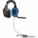 Logitech G430 - Auriculares gaming para PC, Xbox One, PS4 y Switch color negro y azul