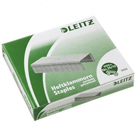 Grapas 25/10 galvanizado LEITZ 5574 – 00 – 00 1000ST