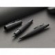 Faber-Castell 148620 - Pluma estilográfica E-motion, con cuerpo en aluminio negro, trazo M