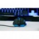 Aula azul LED retroiluminado Iluminado Multimedia Gaming Teclado y Ratón Kit