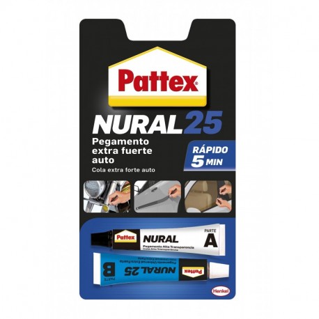 Pattex Nural 25, adhesivo extrafuerte para automóviles, 22ml