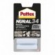 Pattex Nural 34, masilla reconstructora de metales, color gris, 50gr