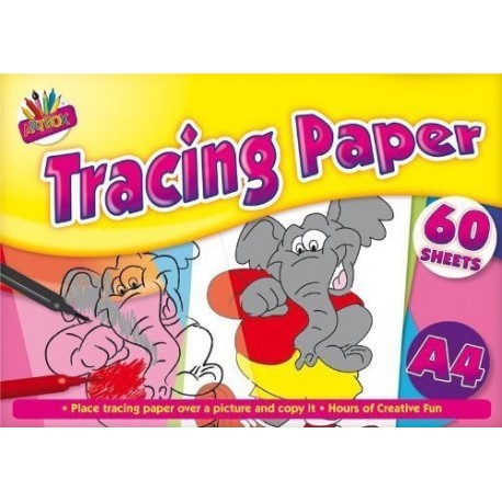 60 hojas de papel de calcar A4, ideal para oficina, escuela y aprendizaje
