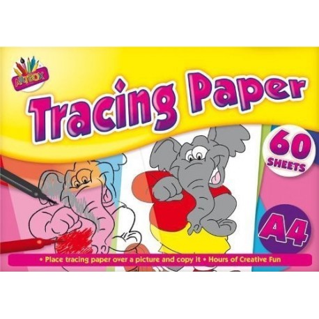 60 hojas de papel de calcar A4, ideal para oficina, escuela y aprendizaje