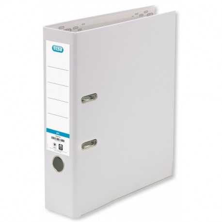 Elba Smart Pro 10456WE - Archivador A4, 8 cm, etiquetas reemplazables, 10 unidades , color blanco