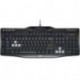 Logitech G105 - Teclado Gaming para ordenador 20 MB, 1.2 Kg, PC y Mac, QWERTY , negro