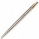 Parker Classic Stainless Steel Ballpoint / Ball Pen Chrome / Gold Clip GT by Parker