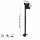 Maclean Brackets - Maclean mc de 504 a b – soporte de techo techo para lcd plasma led tv 23 – 42 pulgadas vesa 200 30 kg