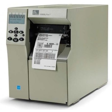 Zebra 105SLPlus - Impresora de Etiquetas Térmica Directa/Transferencia térmica, 203 x 203 dpi, 305 mm/s, 3,81 m, 10,2 cm, XM