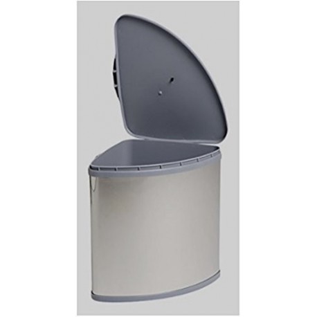 Filinox 82147018 - Cubo de basura acero inoxidable, 25 l, apertura automática 