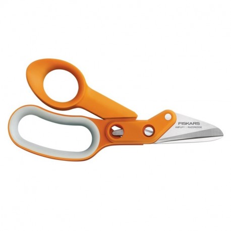 Fiskars Amplify RazorEdge tela tijeras, color naranja 6-inch