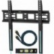 Cheetah APFMSB - Soporte de Pared para televisor de 20-55 Pulgadas hasta VESA 400 y 52 kg , Incluye Cable HDMI de 3 m de Twi