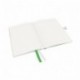 Leitz Cuaderno tamaño A6, 80 páginas, Con Rayas, Con tapas rígidas, Complete, Blanco, 44800001