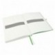 Leitz Cuaderno tamaño A6, 80 páginas, Con Rayas, Con tapas rígidas, Complete, Blanco, 44800001