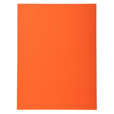 Exacompta 420007E - Lote de 100 Subcarpetas Forever® 180, Color Naranja