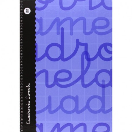 Lamela 7FTE004A - Cuaderno con espiral, tipo folio, color azul