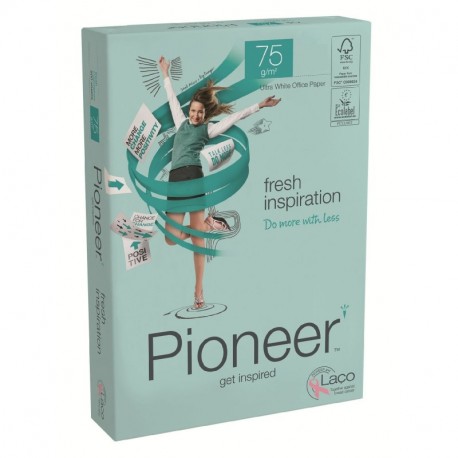 Antalis Pioneer 465045 - Papel DIN A3, 75 g/m², 500 hojas , color blanco