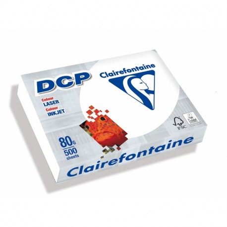 Clairefontaine 1800 DCP - Papel tamaño A4, 80 gsm, 500 hojas , color blanco