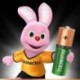 Duracell HR06-P - Pack de 4 pilas recargable con tecnología NiMH , color verde y dorado