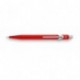 Caran dAche 844 Collection Classic, Portaminas, color rojo, 0.7 mm