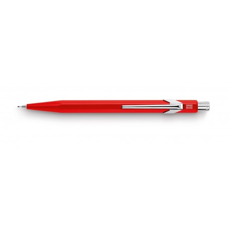 Caran dAche 844 Collection Classic, Portaminas, color rojo, 0.7 mm